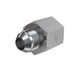Steel, SAE J514 37° Flare Female Komatsu Adapter, 1/2" Male JIC x M22X1.5 Female Komatsu