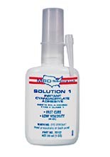 MRO Solutions Solution 1 Instant Adhesive - Low Viscosity 30 mL (1 fl oz) Bottle