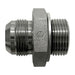 Steel, SAE J514 37° Flare Male BSPP Type (G) Port Connector, 1" Male JIC x 3/4-14 Male BSPP ORR