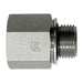 Stainless Steel, SAE J476 Rigid Pipe Male BSPP Port Adapter (Type G), 1/4" Female NPTF x 3/8-19 Male BSPP ORR
