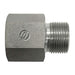 Steel, SAE J1926 O-Ring Boss Rigid Male BSPP Port/Line Adapter, 1-5/16-12 Female ORB x 1-1/4-11 Male BSPP 60° Line/Port