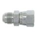 Steel, SAE J514 37° Flare JIS Swivel Adapter, 1/2" Male JIC x 1/2-14 Female JIS Swivel