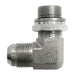 Steel, SAE J514 37° Flare Male Metric Adjustable (Type H) Port 90° Elbow, 1" Male JIC x M33X2.0 Male Metric Adjustable ORR