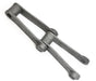 Engineering Chain, Cast Pintle, 720 Pitch, Chain, Carbon Steel, 6" Pitch, 1 Strand,