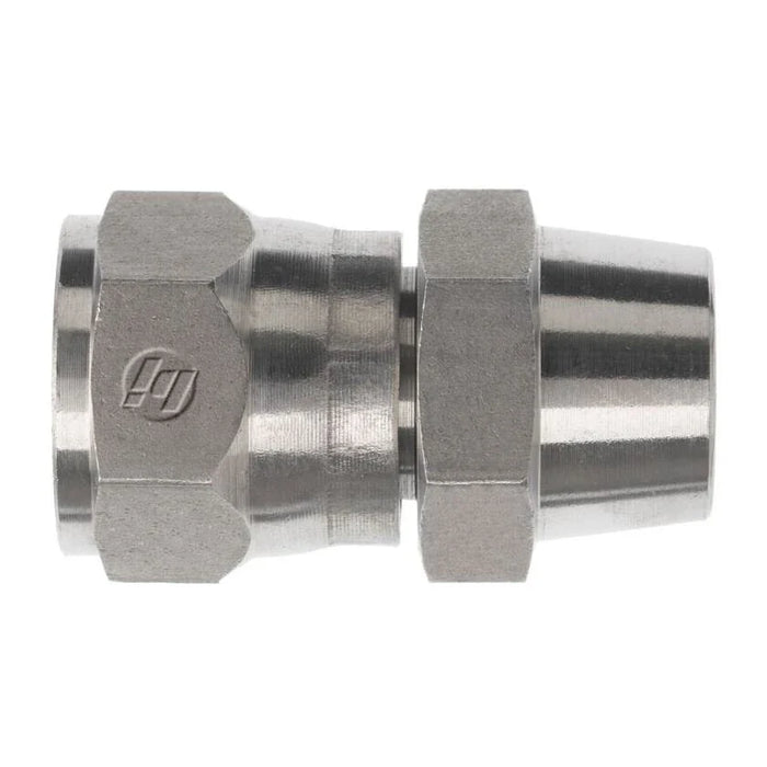Stainless Steel, ISO 8434-6 Swivel Weld Connector, 3/4-14 Female BSPP Swivel x 3/4" Buttweld