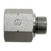 Steel, SAE J476 Rigid Pipe Male Metric (Type G) Port Adapter, 1" Female NPTF x M33X2.0 Male Metric ORR