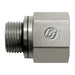 Steel, ISO 9974 (Type G) Female O-ring Boss Port Adaptor, M18X1.5 Male Metric ORR x 3/4-16 Female ORB