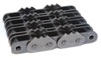 Specialty Chain, Sharptop Chain, 80 Pitch, Chain, Carbon Steel, 1" Pitch, 4 Strands,