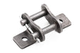 Roller Chain, ANSI Attachment, 80 Pitch, Part, Carbon Steel, 1" Pitch, 1 Strand, K-1, 