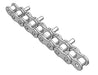Roller Chain, ANSI Attachment, 80 Pitch, Attachment Chain, 304 Stainless , 1" Pitch, 1 Strand, D-1, E3PIN