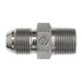 Steel, JIS B0202 Flare Male BSPT Connector, 2-11 Male JIS x 2" Male BSPT 30°