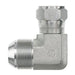 Steel, Komatsu Flare 90° Swivel Elbow, M18X1.5 Male Komatsu x M18X1.5 Female Komatsu Swivel