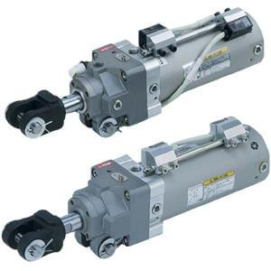 CLK2PA63TF-50Y-F-P79WSE Clamp Cylinder with Lock