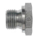 Steel, ISO 9974 (Type E) Metric ED Seal Hex Head Port Plug, M26X1.5 Male Metric