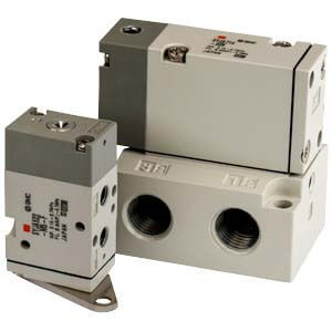 25A-SYJA722-01T 3 port valve