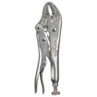 IRWIN The Original Curved Jaw Locking Plier with Wire Cutter, Jaw Cap 1-1/8 in, Alloy Steel