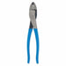 CHANNELLOCK Crimper, 9-1/2 in L, 22 to 10 AWG, Blue