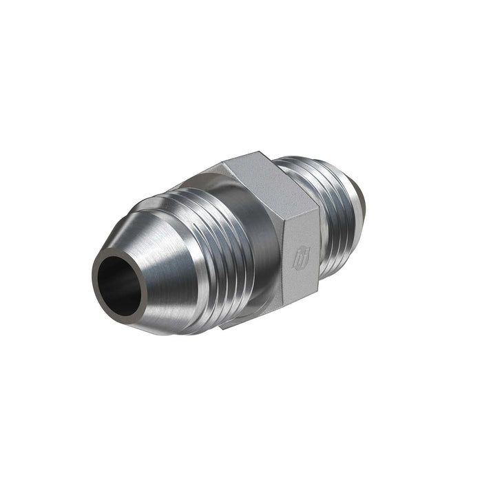 Steel, Komatsu Flare Union, M24X1.5 Male Komatsu x M24X1.5 Male Komatsu