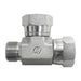 Steel, ISO 8434-6 60° Cone Female BSPP Swivel Adapter Run Tee, 3/8-19 Male BSPP 60° x 3/8-19 Female BSPP Swivel x 3/8-19 Female BSPP Swivel