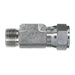 Steel, ISO 1179 Port/Line BSP Diagnostic Port Swivel Tee, 2-11 Male BSPP 60° x 2-11 Female BSPP Swivel x 1/8-28 Female BSPP
