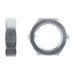 Steel, ISO 8434-6 60° Cone BSPP Component Bulkhead Lock Nut, 1/8" BSPP Locknut (Type G)