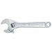 Crescent Tools Adjustable Chrome Wrench, 10 in OAL, 1-5/16 in Opening, Chrome Plated