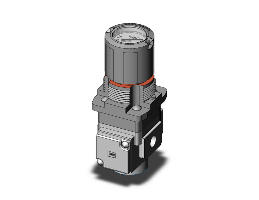 ARG20-01G1-1 REGULATOR W/ BUILT IN PRESSURE GAUGE
