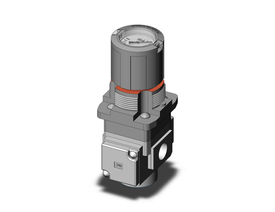 ARG20-N02G1-1NZ REGULATOR W/ BUILT IN PRESSURE GAUGE