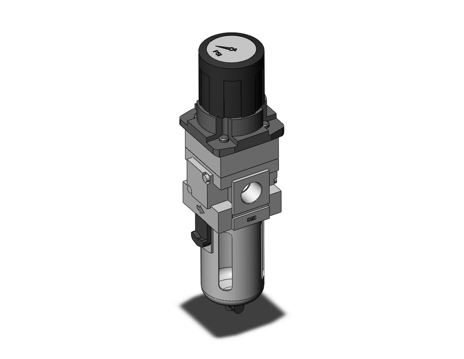 AWG30-N03G1-Z-B FILTER REGULATOR W/ BUILT-IN GAUGE