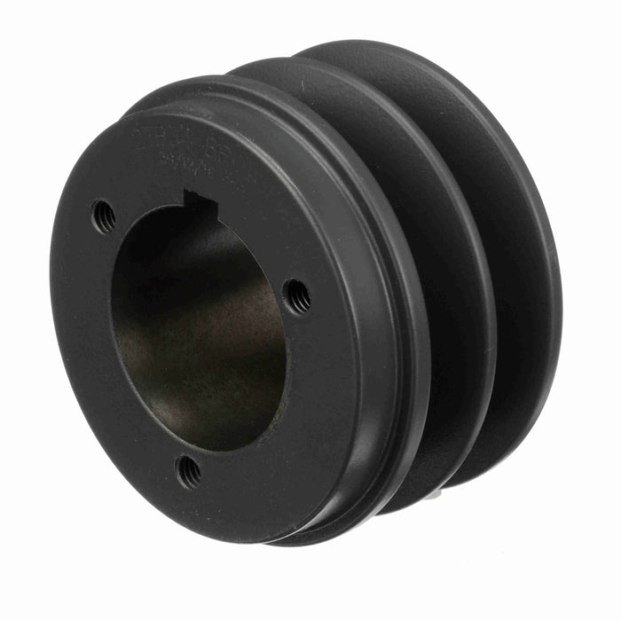 2 Groove Cast Iron Bushed Bore Multiple Sheave