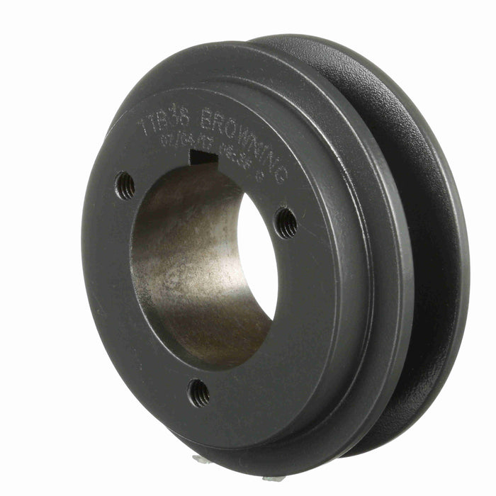 1 Groove Cast Iron Bushed Bore Multiple Sheave