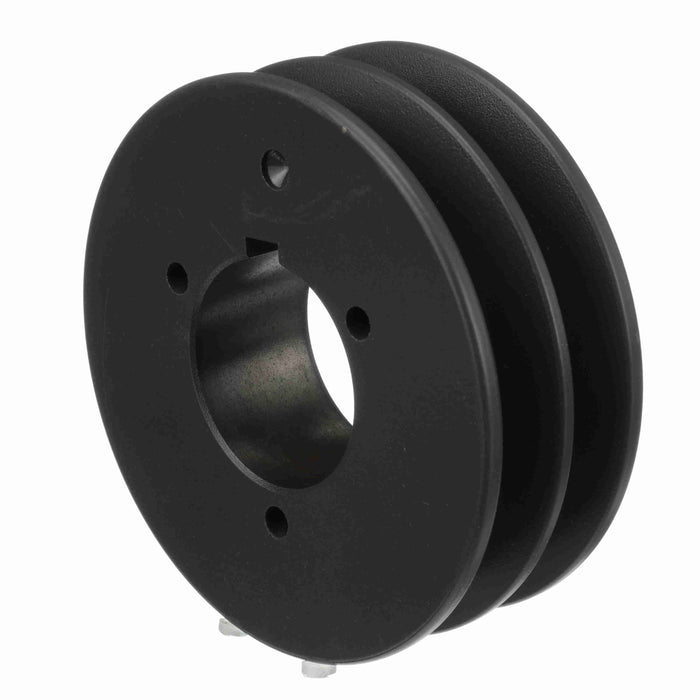 2 Groove Cast Iron Bushed Bore Multiple Sheave