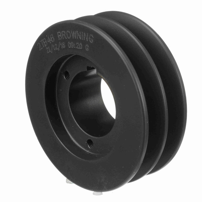 2 Groove Cast Iron Bushed Bore Multiple Sheave