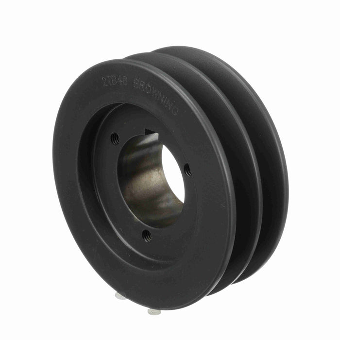 2 Groove Cast Iron Bushed Bore Multiple Sheave