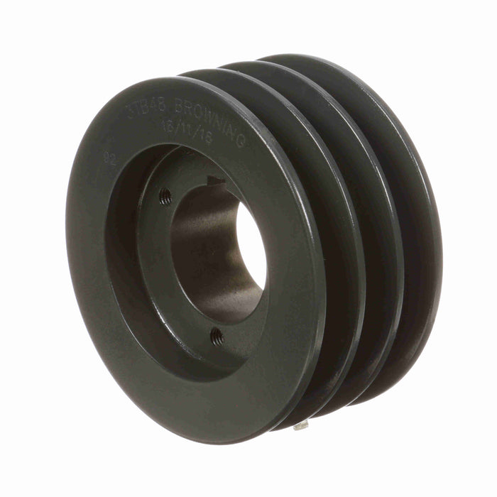 3 Groove Cast Iron Bushed Bore Multiple Sheave