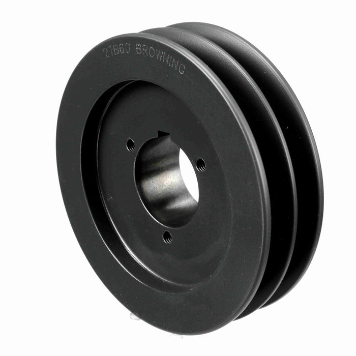 2 Groove Cast Iron Bushed Bore Multiple Sheave