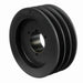 3 Groove Cast Iron Bushed Bore Multiple Sheave