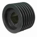 6 Groove Cast Iron Bushed Bore Multiple Sheave