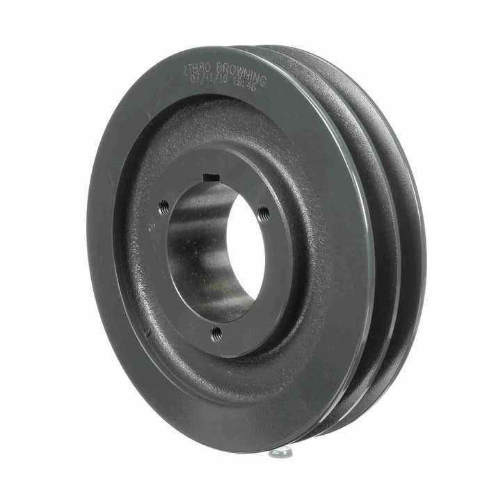 2 Groove Cast Iron Bushed Bore Multiple Sheave