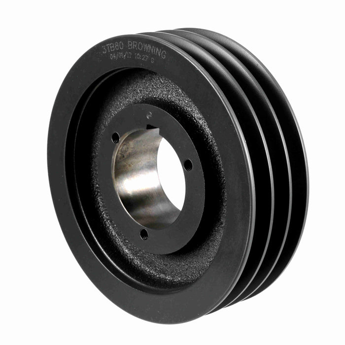 3 Groove Cast Iron Bushed Bore Multiple Sheave
