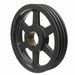 3 Groove Cast Iron Bushed Bore Multiple Sheave