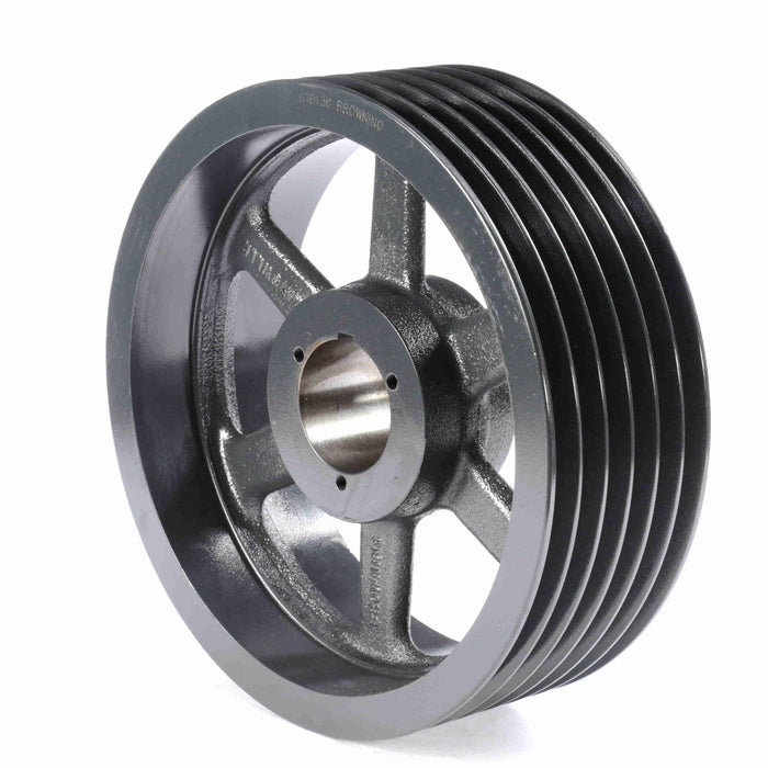 6 Groove Cast Iron Bushed Bore Multiple Sheave