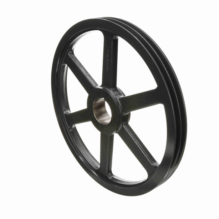 2 Groove Cast Iron Bushed Bore Multiple Sheave