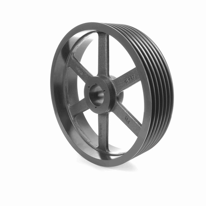 6 Groove Cast Iron Bushed Bore Multiple Sheave