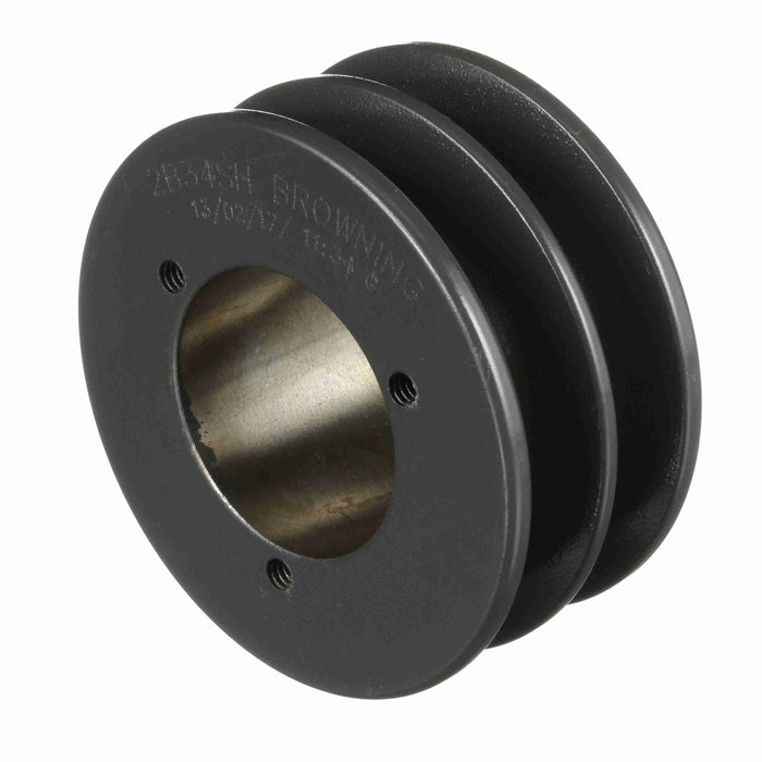 2 Groove Cast Iron Bushed Bore Multiple Sheave
