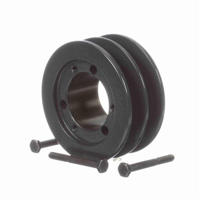 2 Groove Cast Iron Bushed Bore Multiple Sheave
