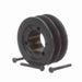 2 Groove Cast Iron Bushed Bore Multiple Sheave