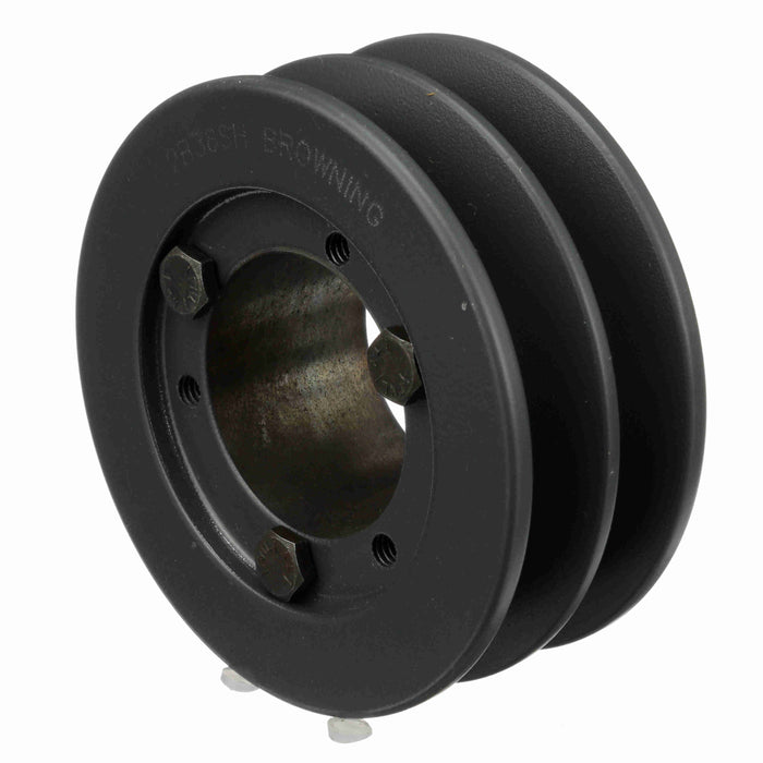 2 Groove Cast Iron Bushed Bore Multiple Sheave