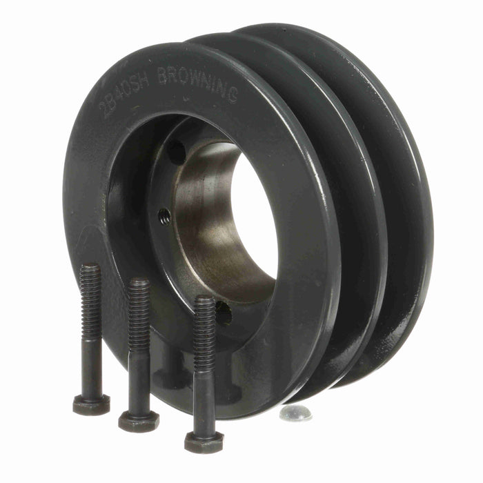2 Groove Cast Iron Bushed Bore Multiple Sheave