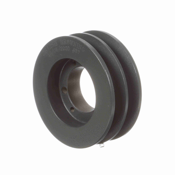 2 Groove Cast Iron Bushed Bore Multiple Sheave